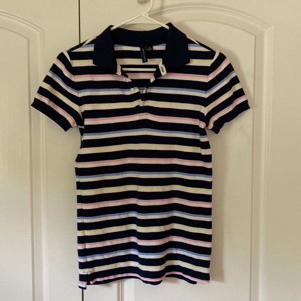 Janie & Jack striped boys polo shirt 10